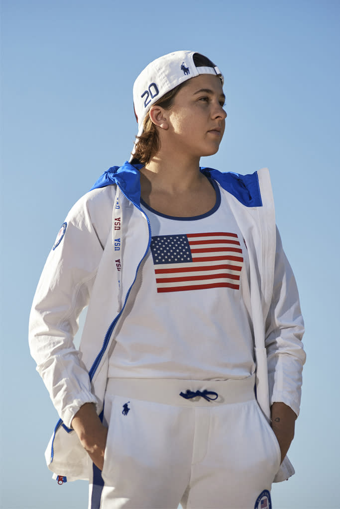 Ralph Lauren’s Team USA apparel for the Closing Ceremonies at the Tokyo Olympics. - Credit: Courtesy of Ralph Lauren