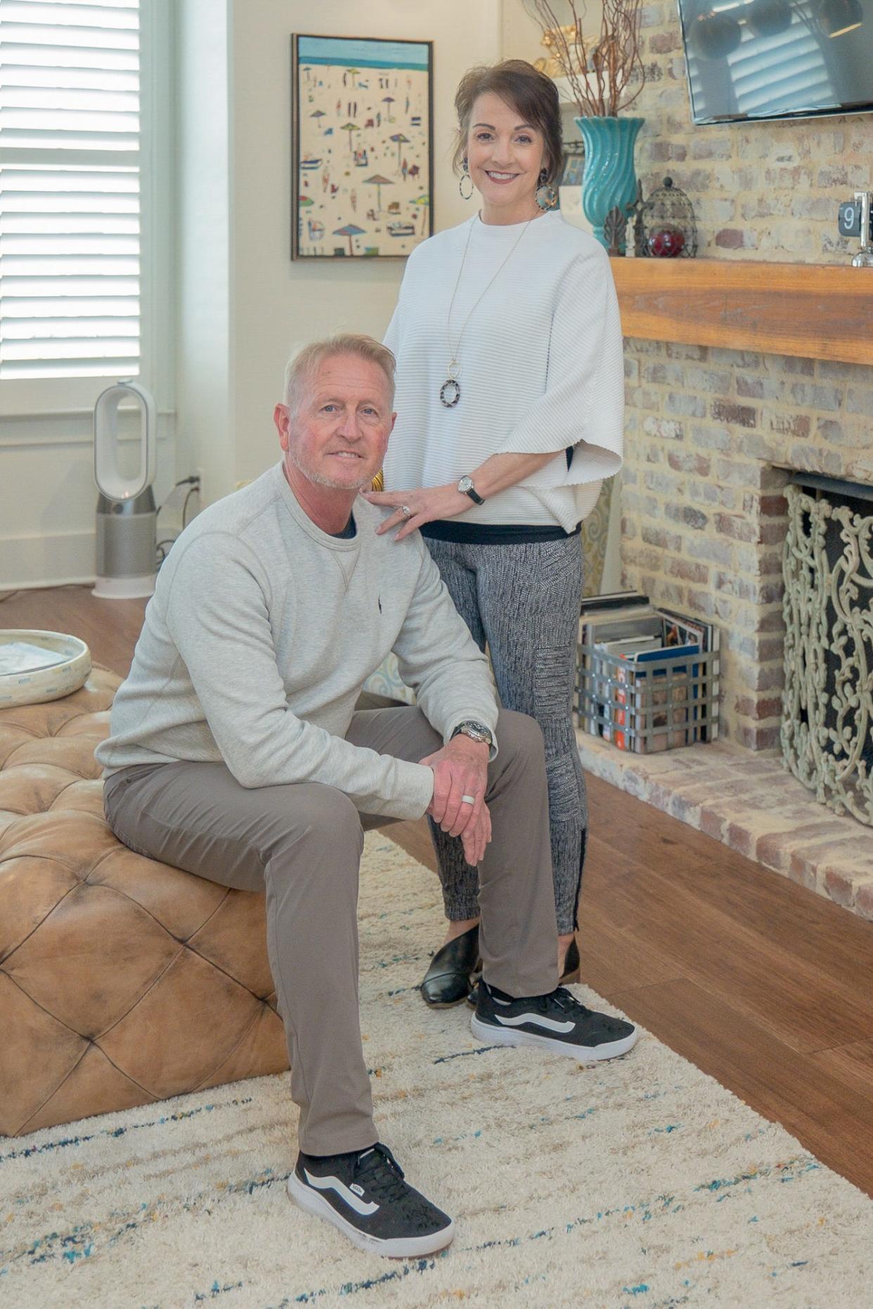 Rik and Stacey Berry enjoy their Midtown home in Cooper Station.