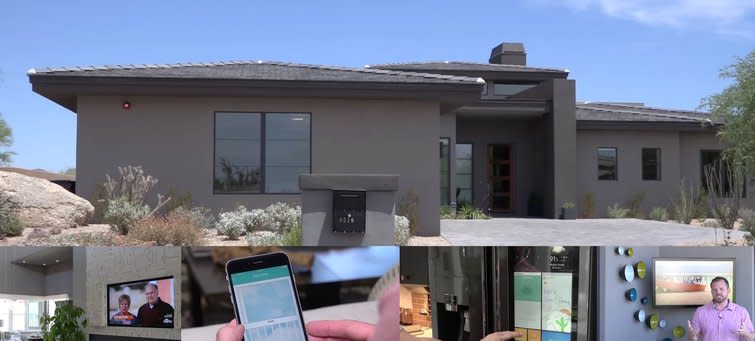 The HGTV 2017 Smart Home offers total control over your lights, security, entertainment and more.