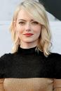 <p> Emma Stone swapped her signature red hair for this pale-blonde hue that's ever so slightly peach-tinged (peep those subtle blush lowlights). </p>
