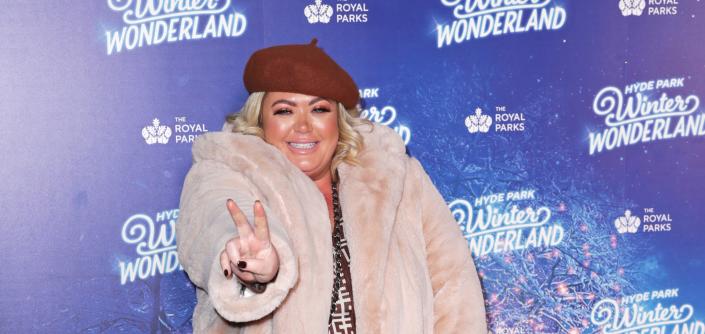 Gemma Collins thanks ambulance workers who were called to her home. (Getty Images)