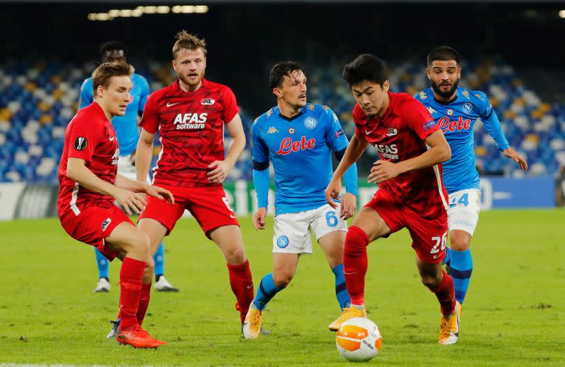 Europa League - Group F - Napoli v AZ Alkmaar
