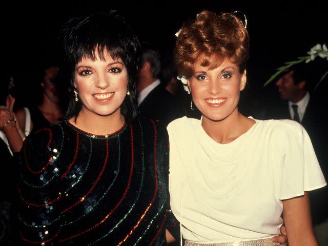 <p>Sonia Moskowitz/IMAGES/Getty</p> Liza Minnelli and Lorna Luft circa 1983 in New York City.