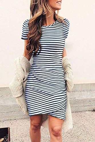 27) Crewneck Bodycon Dress