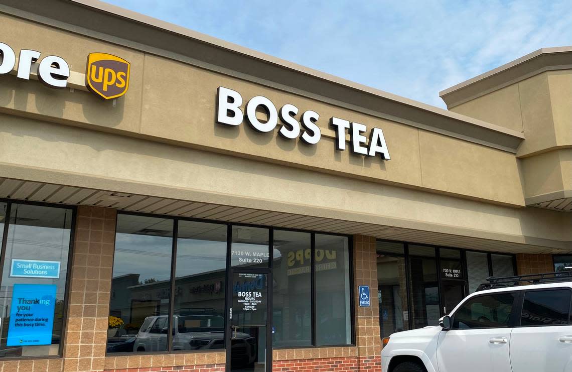Boss Tea has taken over the former Weirdough Bakery spot at Maple and Ridge.