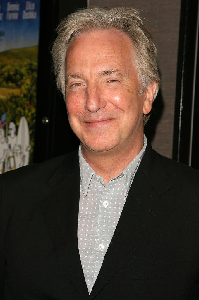 Bottle Shock NY Premiere 2008 Alan Rickman