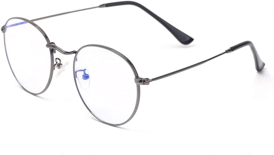 Holtmance all-metal blue light glasses in gray