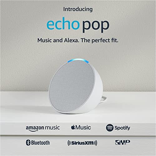 EchoDot - Glacier White Highlight - Compact Design