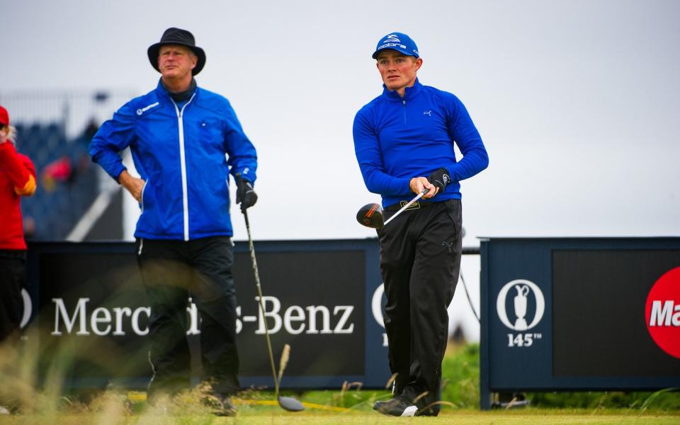 Lee Gregory and Sandy Lyle - Credit: Stuart Nicol 