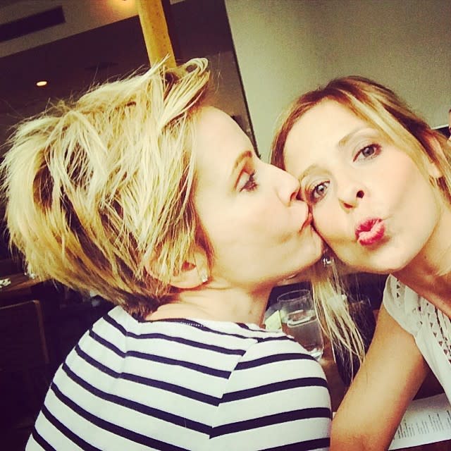 Emma Caulfield and Sarah Michelle Gellar (“Buffy the Vampire Slayer”)