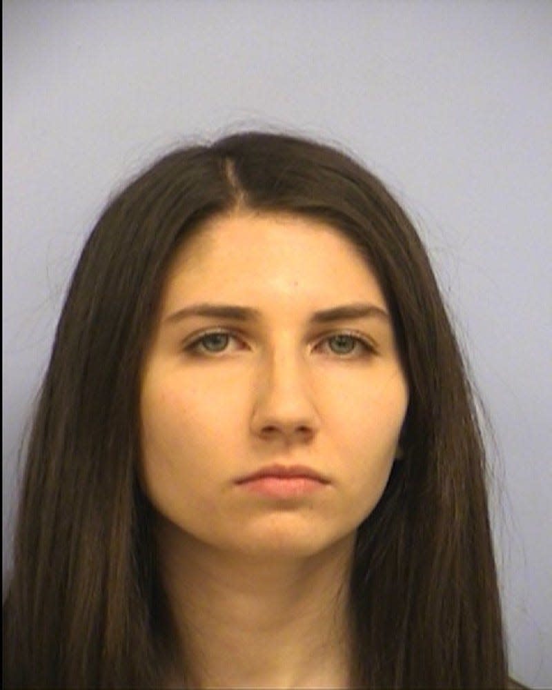 Jaclyn Alexa Edison, 19, was arrested Wednesday, May 30, 2018. She and her husband, 19-year-old Nicolas Shaughnessy, are accused of conspiring to have Shaughnessy's parents killed. Shaughnessy's father, Theodore "Ted" Shaughnessy, was killed in a March 2 attack at his southwestern Travis County home, but his mother, Corey Shaughnessy, survived. Nicolas Shaughnessy and Edison are both charged with soliciting to commit capital murder.