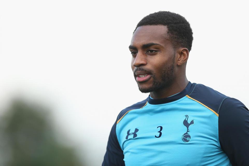 First-team training: Danny Rose: Tottenham Hotspur FC via Getty Images