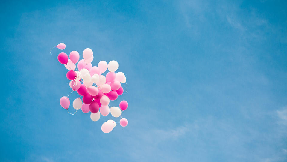 Meeting up after lockdown to release balloons or scatter ashes can help with the grieving process