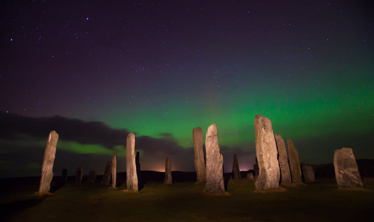 The Lights shown over the Outer Hebrides (Getty Images/iStockphoto)