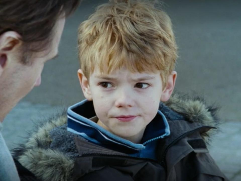 Thomas Brodie-Sangster as Sam in "Love Actually."