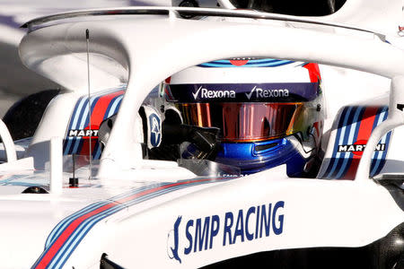 FILE PHOTO: Formula One F1 - Australian Grand Prix - Melbourne Grand Prix Circuit, Melbourne, Australia - March 23, 2018 Williams' Sergey Sirotkin during practice REUTERS/Brandon Malone