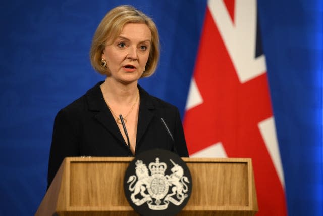 Prime Minister Liz Truss