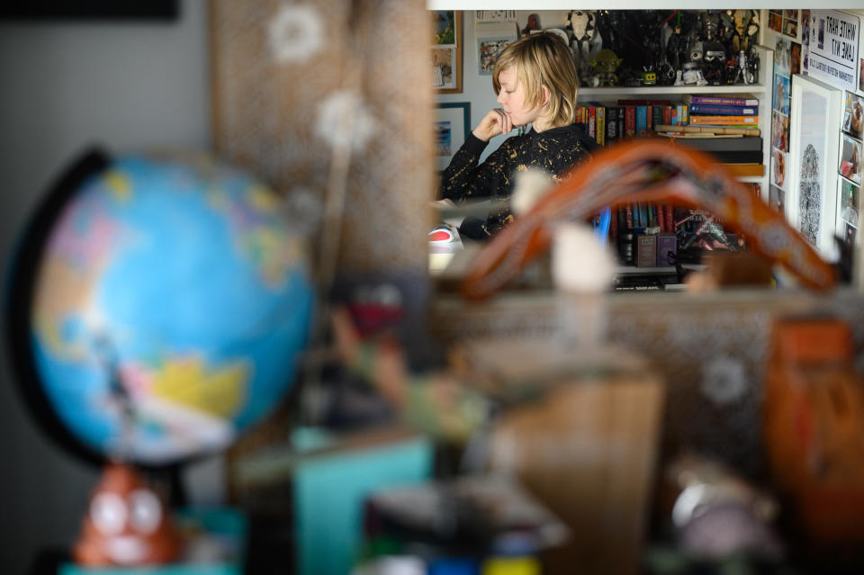 Las clases de los niños londinenses se han reducido considerablemente. (Photo by Leon Neal/Getty Images)