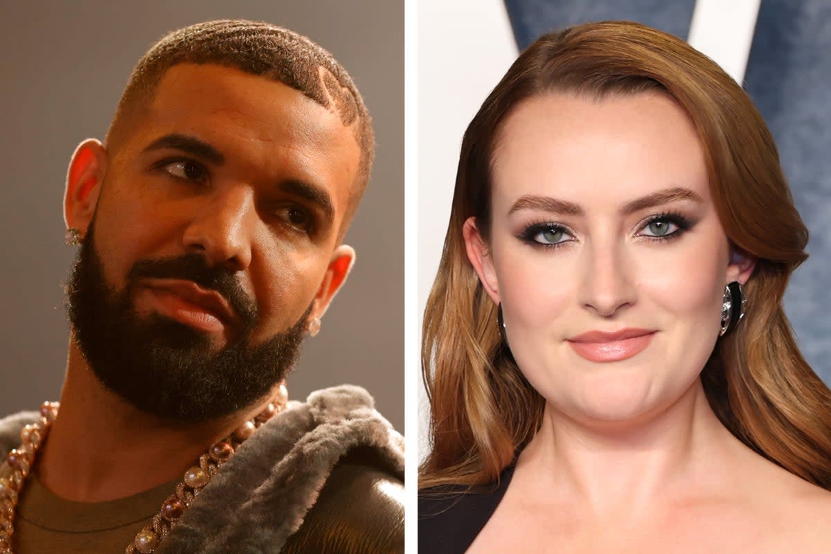 Drake left a flirty comment on Amelia Dimoldenberg’s post  (Getty)