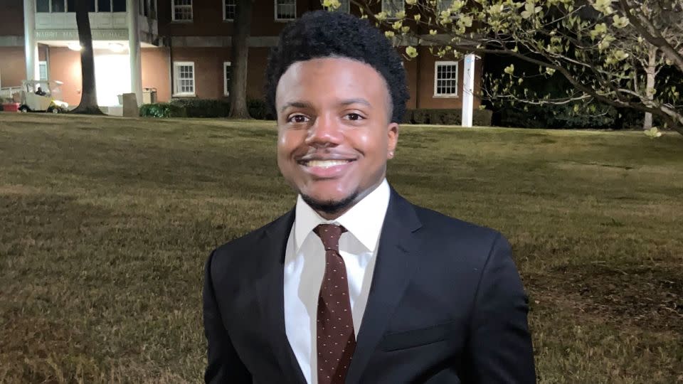 Jordan Young had his outstanding debt forgiven at Morehouse College. - Courtesy Jordan Young