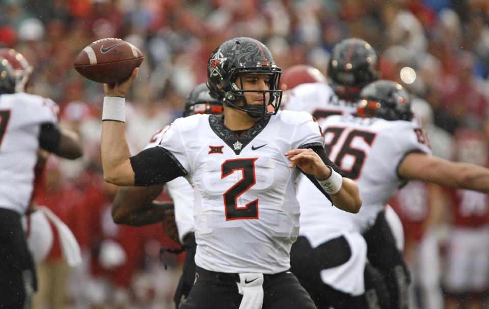 Mason Rudolph has thrown for over 3,700 yards in two-straight seasons. (Getty)