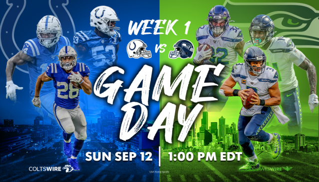 2021 Week 1 Seahawks at Colts Live Game Score