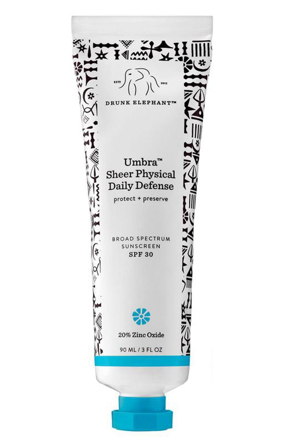 Drunk Elephant Umbra Sheer Physical Daily Defense SPF 30