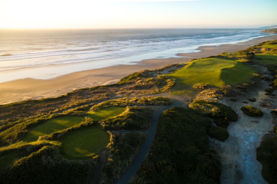 At Bandon Dunes Golf Resort, six courses stretch along sand dunes 100 feet above the Pacific Ocean.<p>Courtesy Image</p>