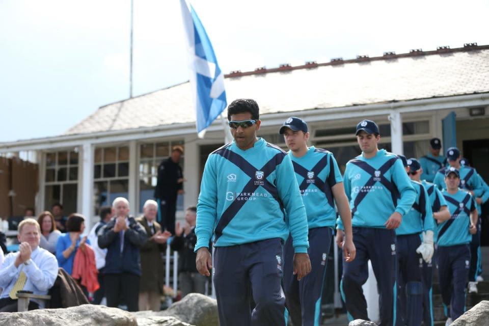Majid Haq accused Cricket Scotland of being ‘institutionally racist’  (AFP via Getty Images)