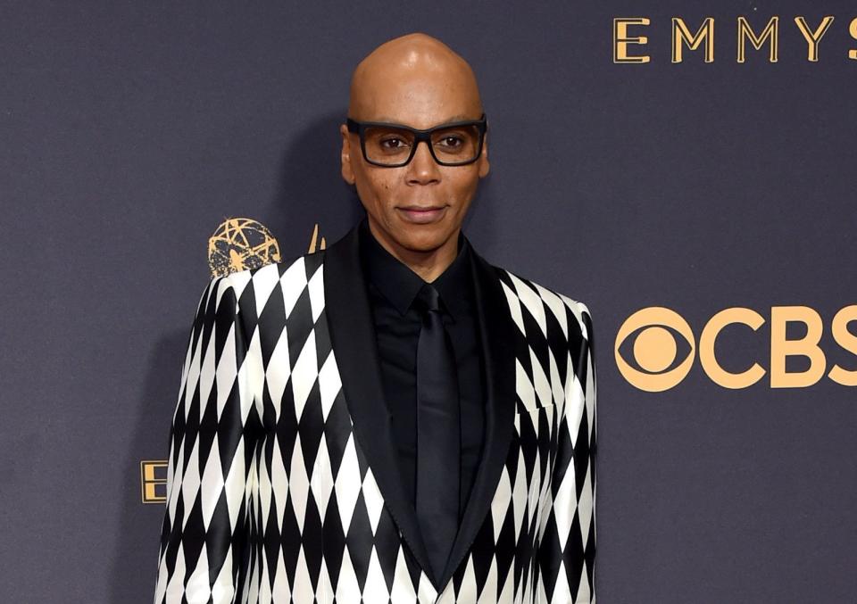 RuPaul Charles arrives at the 69th Annual Primetime Emmy Awards. (Photo: John Shearer via Getty Images)