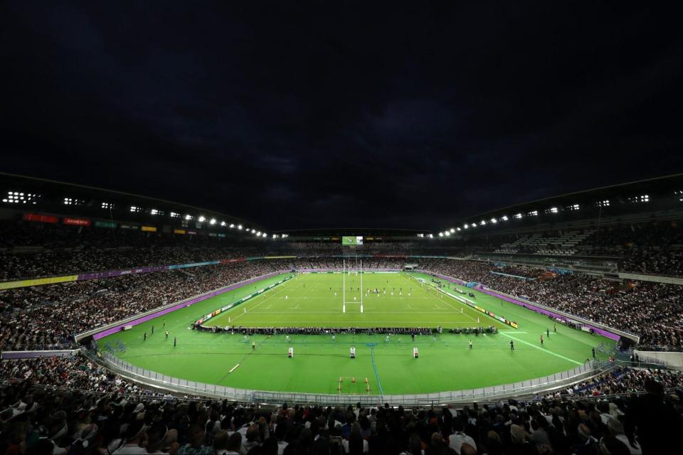 En el Estadio Internacional de Yokohama se realizaron las finales de la Copa Mundial de la FIFA 2002 y las finales de la Copa Mundial de Rugby 2019 (Francois Nel - World Rugby/World Rugby en Getty Images)