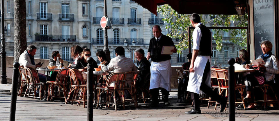 La terrasse d'un restaurant à Paris. (Photo d'illustration)
