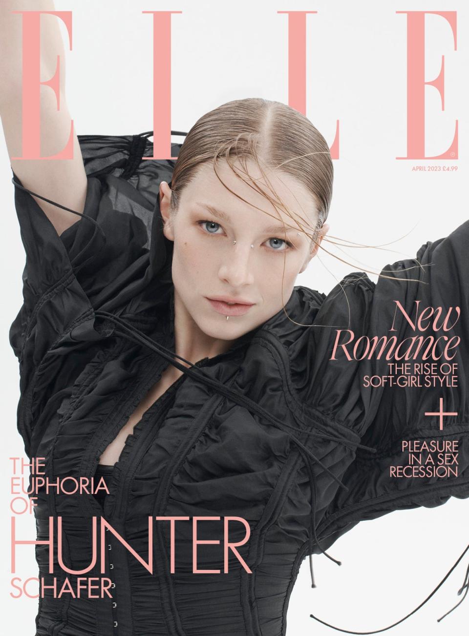 Schafer stars on the cover of the March issue of Elle UK (Paola Kudacki/ELLE UK)