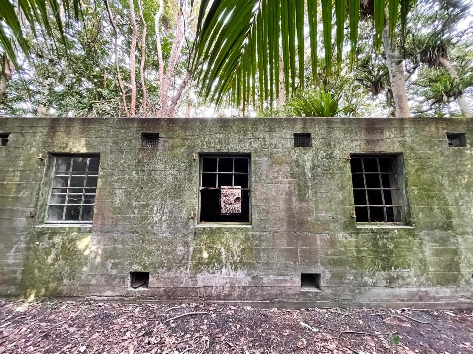 A building at Fort Stony Batter.