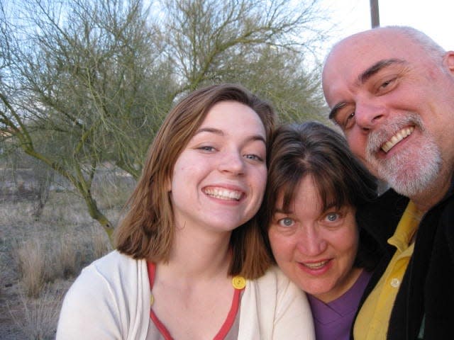 On March 5, 2011, Emma McMahon and her dad, Tom McMahon, accompanied Mary Reed to the park, where she normally walked every day, for the first time after the Jan. 8, 2011 shooting.