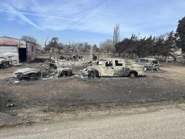 Blaze Erupts in Canyon North of MoVal