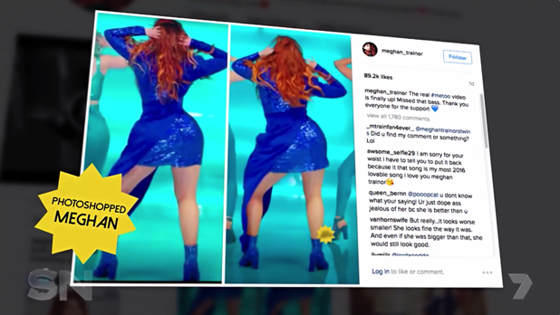 Meghan Trainor Puts Up 'Me Too' Video After Photoshop Controversy