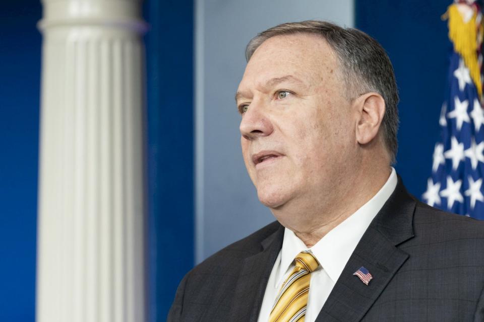 美國國務卿蓬佩奧(Mike Pompeo) (圖:白宮)