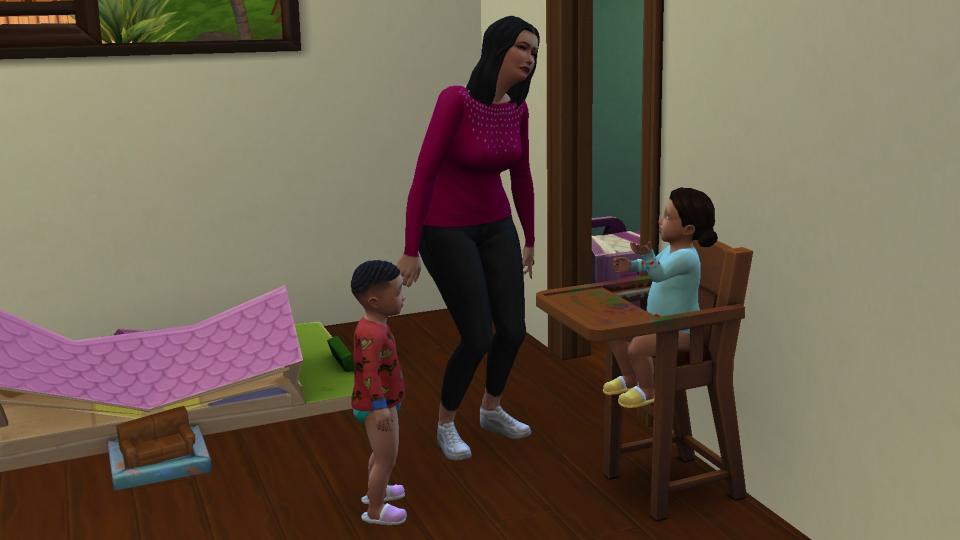 The Sims 4 100 infants challenge