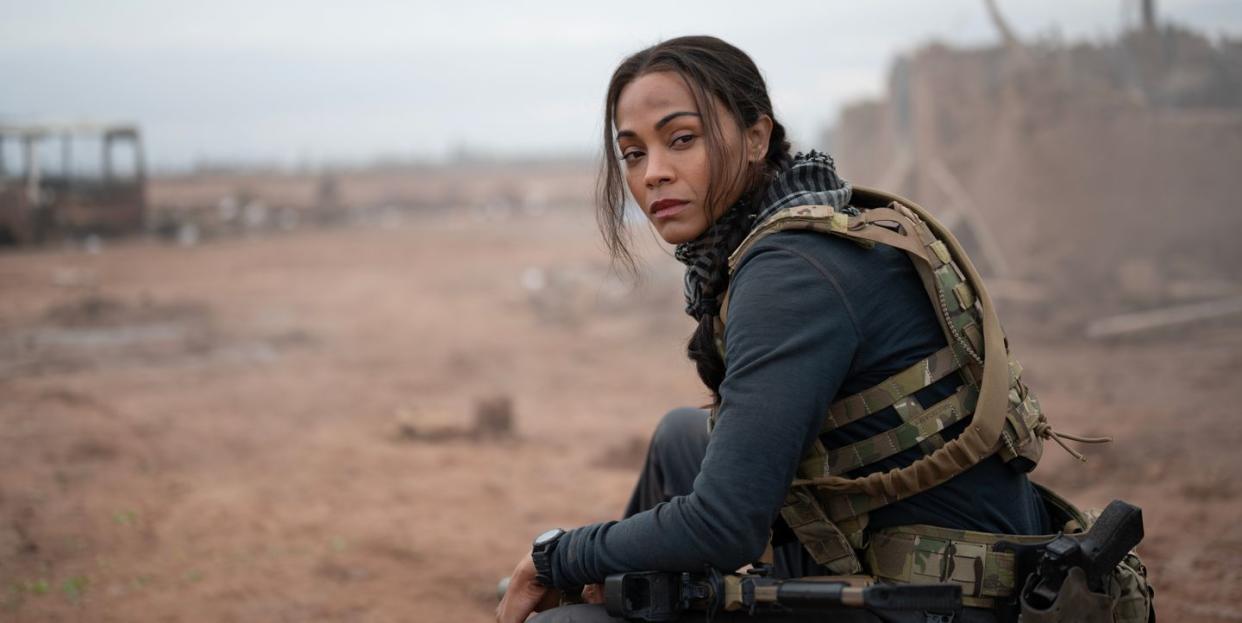 zoe saldana, special ops lioness, season 1