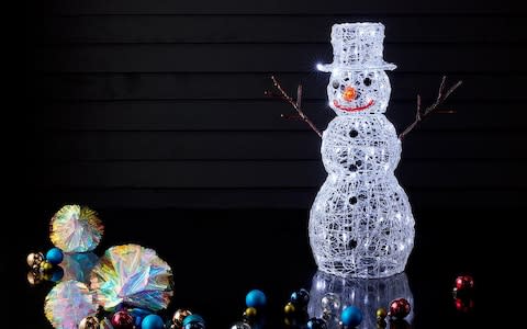 Alistair The Snowman LED Figure - Credit: John Lewis &amp; Partners