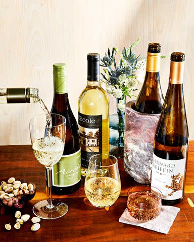 <p>Jennifer Causey / Food Styling by Melissa Gray / Prop Styling by Lydia Pursell</p> 15 Great American Wine Values