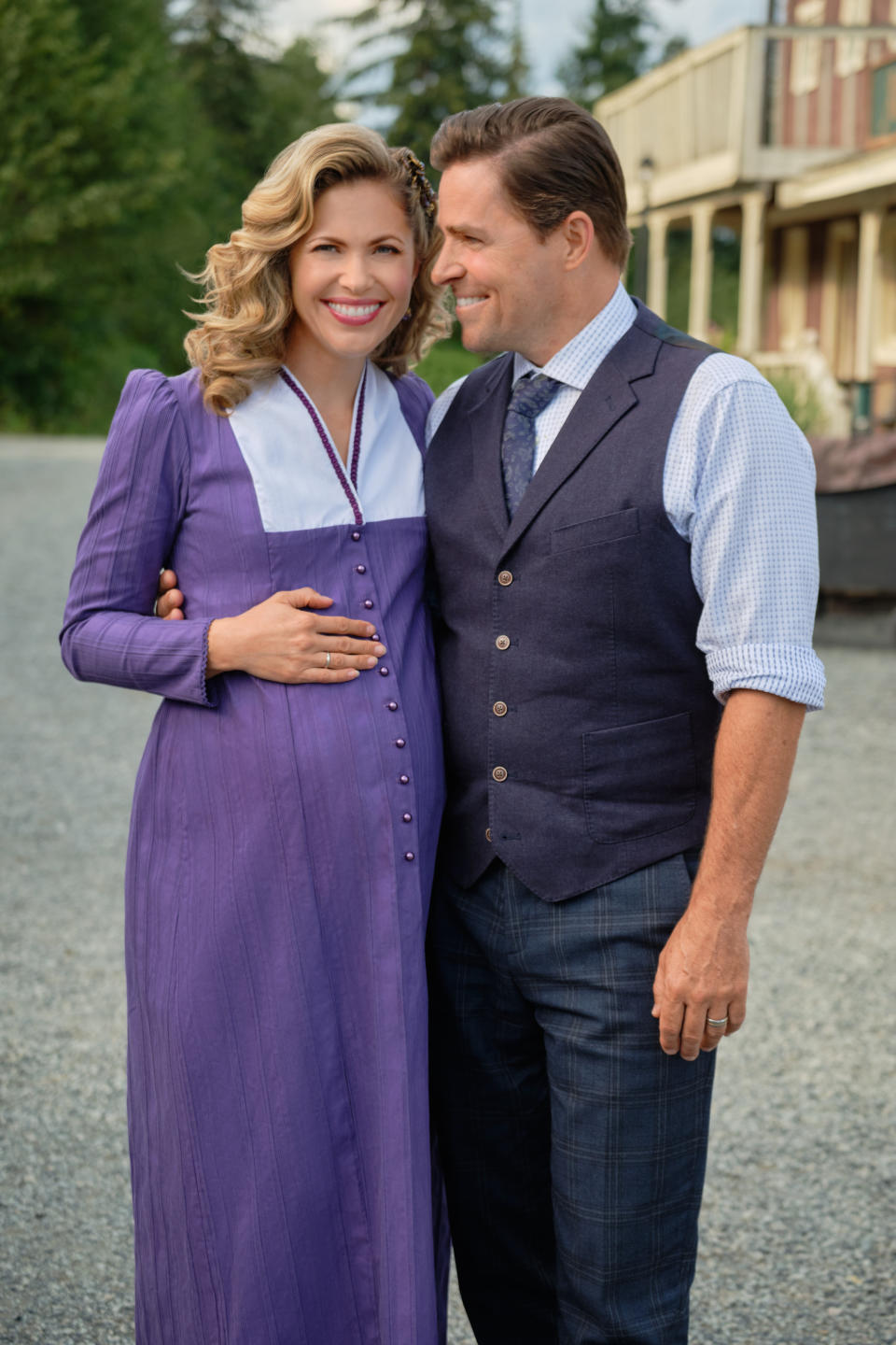 Pascale Hutton, Kavan Smith, 'When Calls the Heart', Season 10, 2023