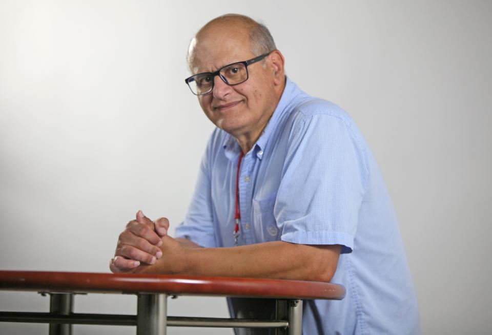 Columbus Dispatch photographer Fred Squillante photographed June 17, 2021 in the Columbus Dispatch studio at 62 E. Broad St.