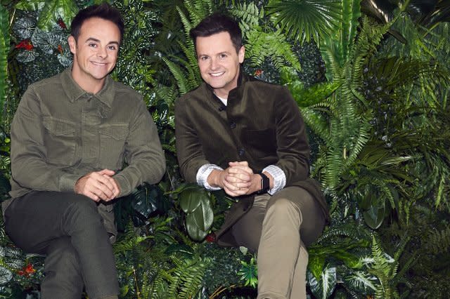 Ant and Dec in high spirits as they reunite on I'm A Celebrity