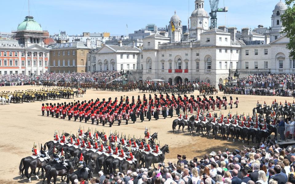 Trooping the Colour - Victoria Jones/PA