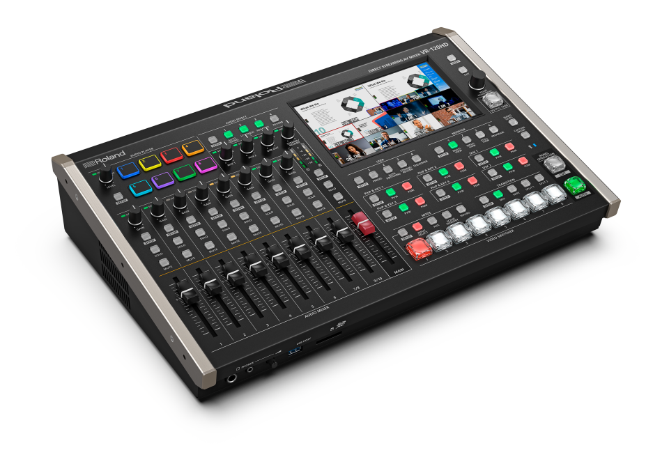 Roland’s VR-120HD Direct Streaming AV Mixer