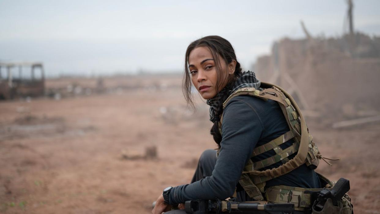 zoe saldana, special ops lioness, season 1