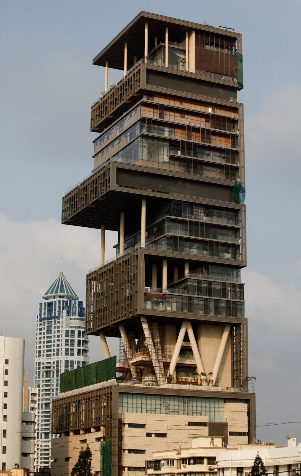 Antilia tower.