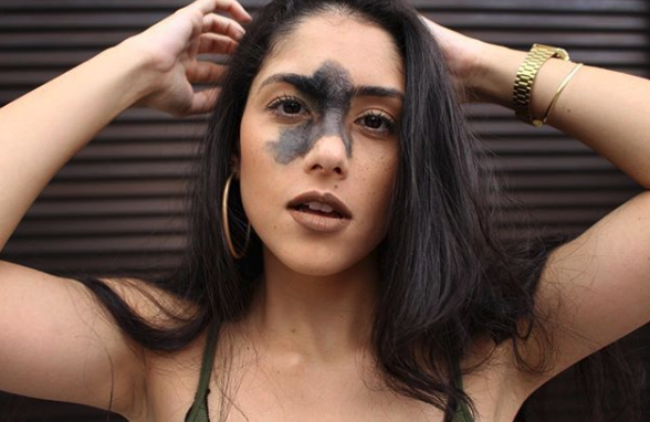 Mariana sees her birthmark as a 'different kind of beauty'. Photo: Instagram/marianamendes.m